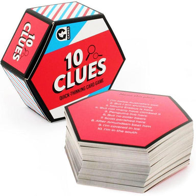 10 Clues Family Game - Fast Thinking Card Game for All Ages!