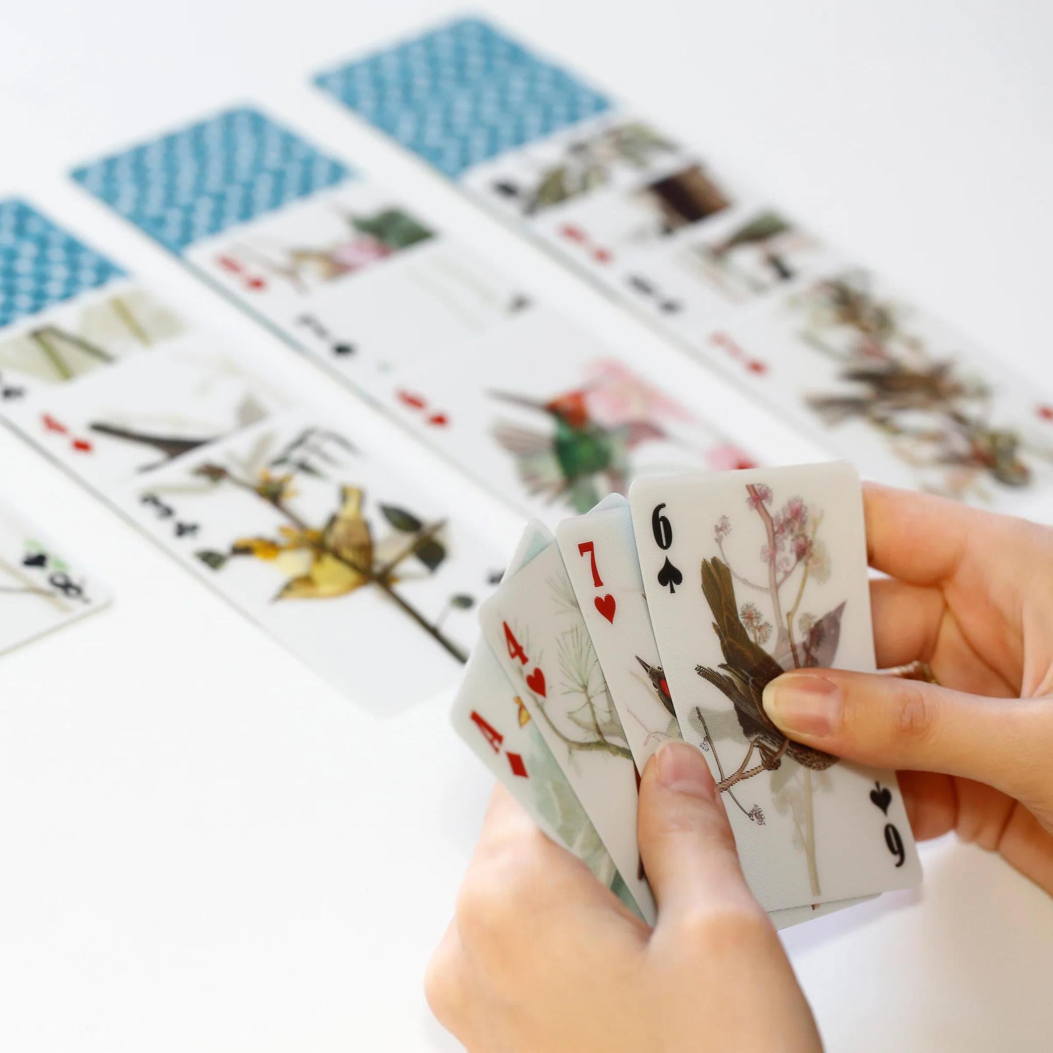 3-D Bird Playing Cards – Audubon Artwork for Game Night!