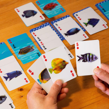 3-D Fish Playing Cards – Dive into Fun!