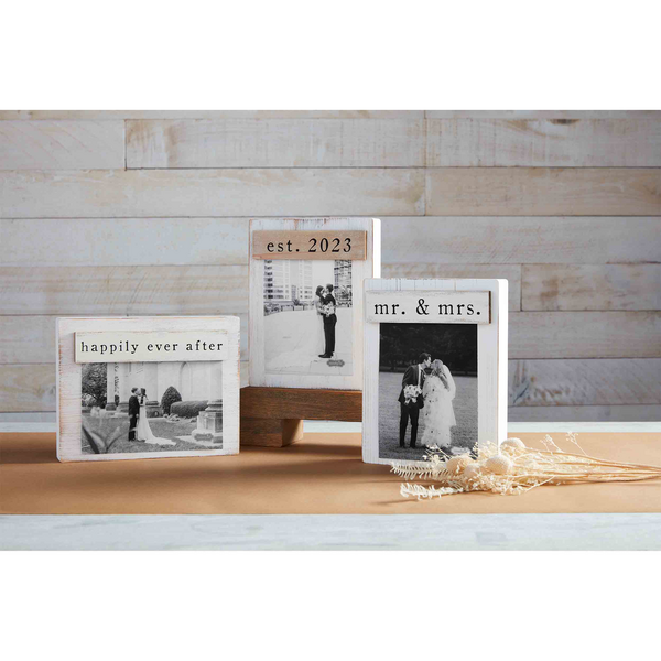 Mr & Mrs Magnetic Block Frame