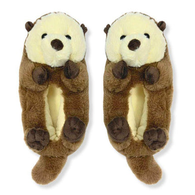 Adorable Otter Slippers – Cozy Sherpa Comfort