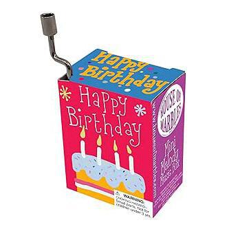 Birthday Melody music box 