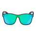 Blue – Flat Mirror Lens Sunglasses