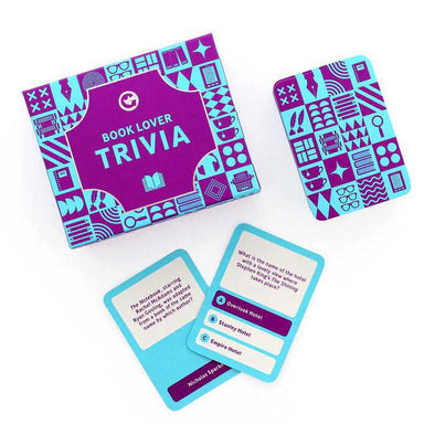 Book Lover Trivia Card Game - Travel Friendly & Fun!