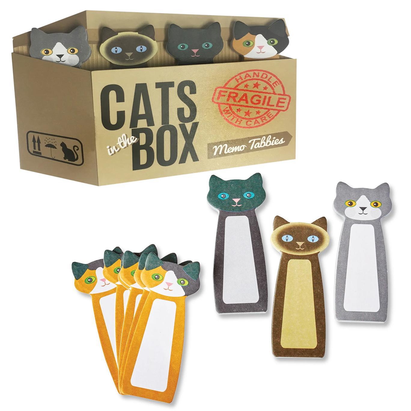 Cats in the Box 4-Design Memo Tabbies