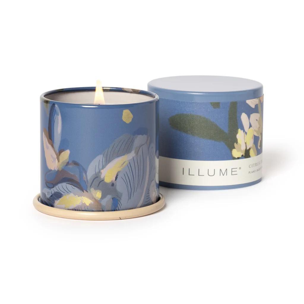 Citrus Crush Demi Vanity Tin Candle – plant-based-vegan