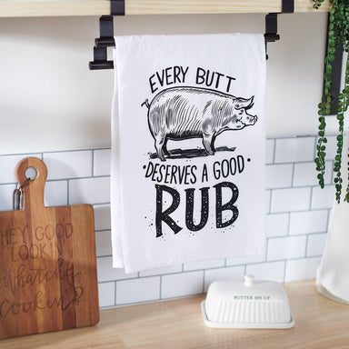 Every butt deserves Rub Tea Towel