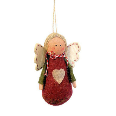 Felt Angel Ornament - 3.5"