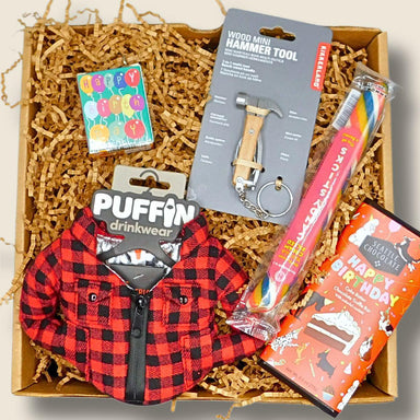 "Flannel Birthday" Treasure Gift Box