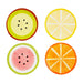 Fruit Tidbit Plates