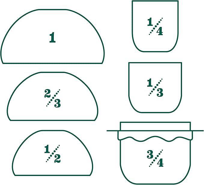 Fun & Functional Mushroom Measuring Cups - info