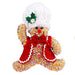 Gingerman cookie Christmas Ornament