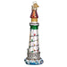 Hand-Painted Holiday Lighthouse Ornament