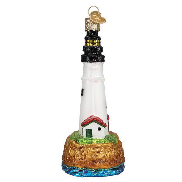 Hand-Painted Portland Head Lighthouse Ornament