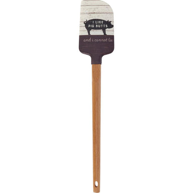 I Like Pig Butts Spatula | Silicone, Wood | Farmhouse Collection