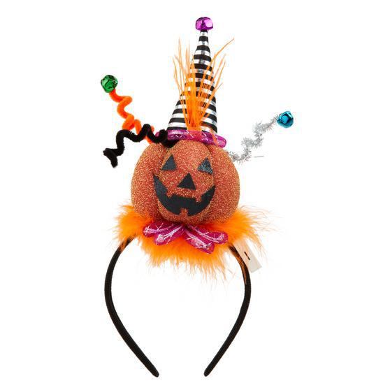 Light-Up Halloween Headbands – Jack-O-Lantern 