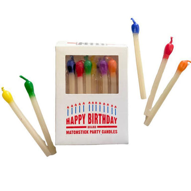 Match Stick Party Candles - Fun & Minimalist Cake Decoration