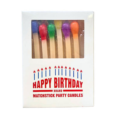 Match Stick Party Candles - Fun & Minimalist Cake Decoration