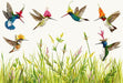 Meadow Buzz Paper Placemats