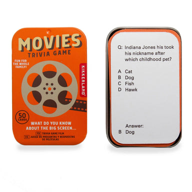 Movies Trivia Game - Test Your Film Knowledge with 50 Fun Questions!