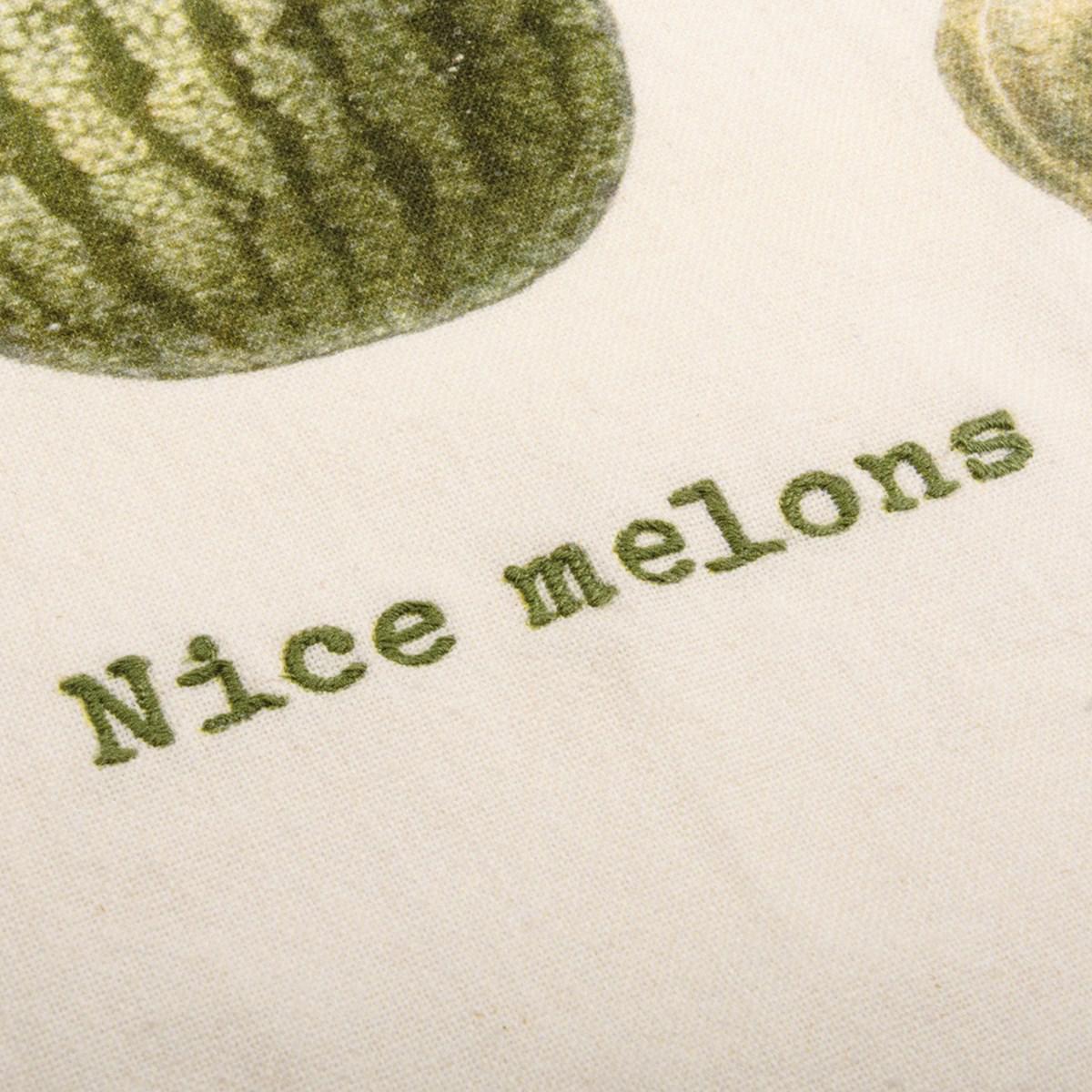 Nice Melons Kitchen Towel. Retro Humor for Your Kitchen 