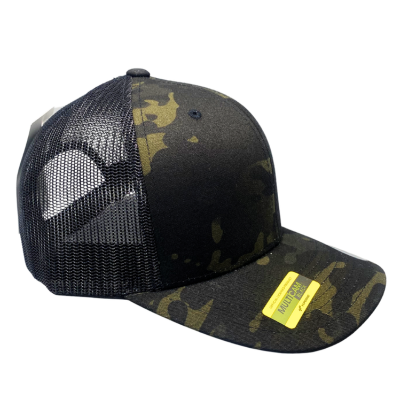 PNW Arrows Curved Bill Trucker Hat - Black Camo