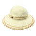 Ribbon Raffia Bucket Hat – Stylish & Sun-Safe