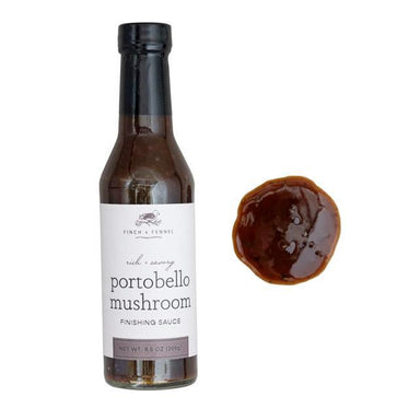Rich + Savory Portobello Mushroom Finishing Sauce | 9.5 oz | Flavor Infusion