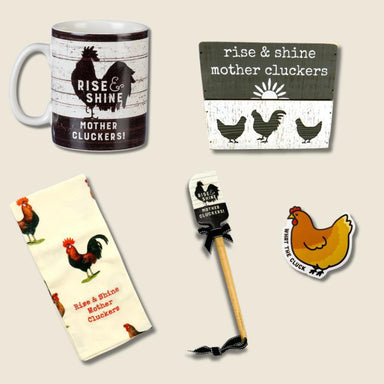 Rise & Shine Mother Cluckers collection