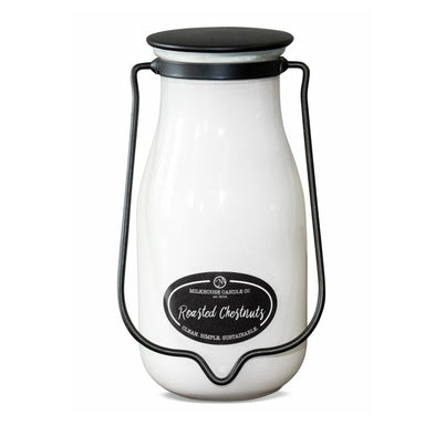 Roasted Chestnuts Milkbottle Candle – Warm & Inviting, 14 oz