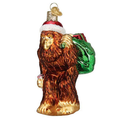 Santa Sasquatch Ornament Festive Fun