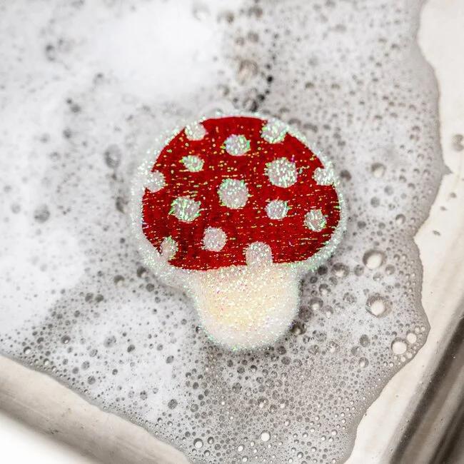 Scrub Sponge Set of 2 Mushrooms