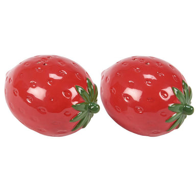 Strawberry Salt & Pepper Shakers – Delightful Tabletop Set