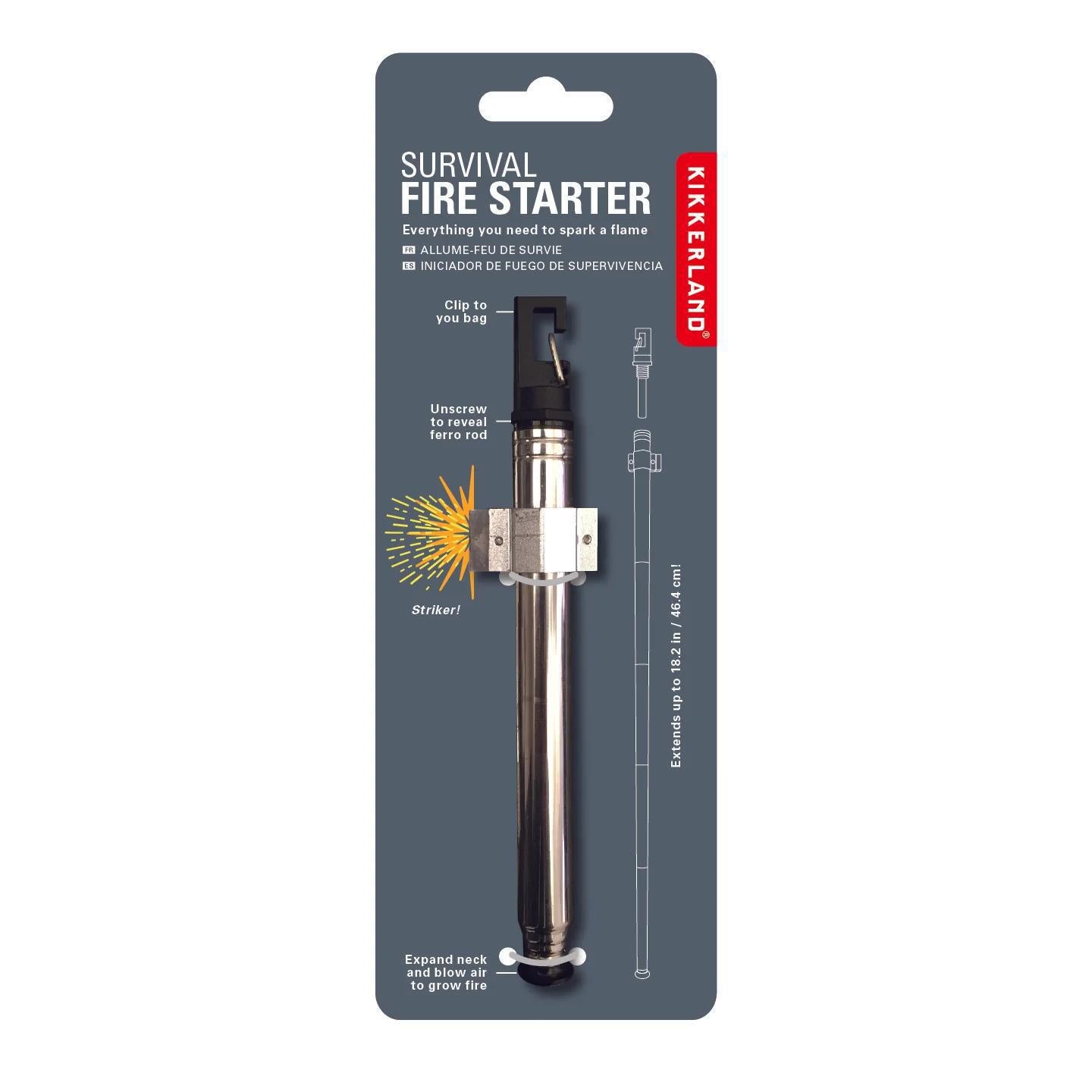 Survival Fire Starter – Your Essential Adventure Tool