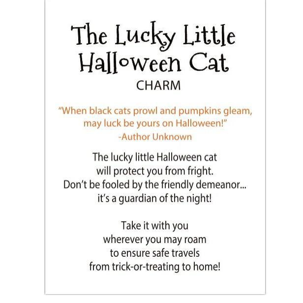 The Lucky Little Halloween  Note Card