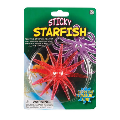 Toysmith Sticky Starfish – Stretchy, Squishy, & Fun!