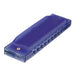 Translucent Harmonica –blue-Musical Fun