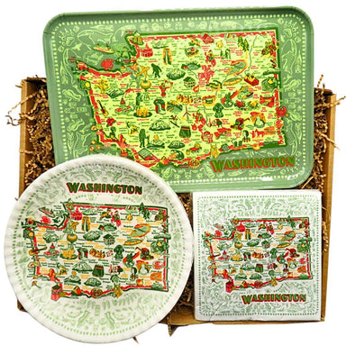 Washington State Delight: Melamine Treasure Gift Box