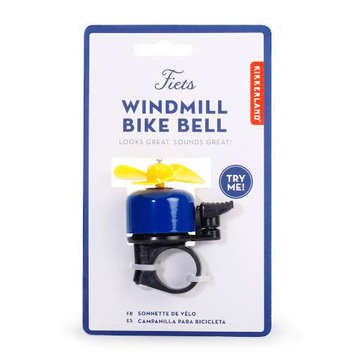 Whimsical Windmill Bike Bell - Fun and Durable