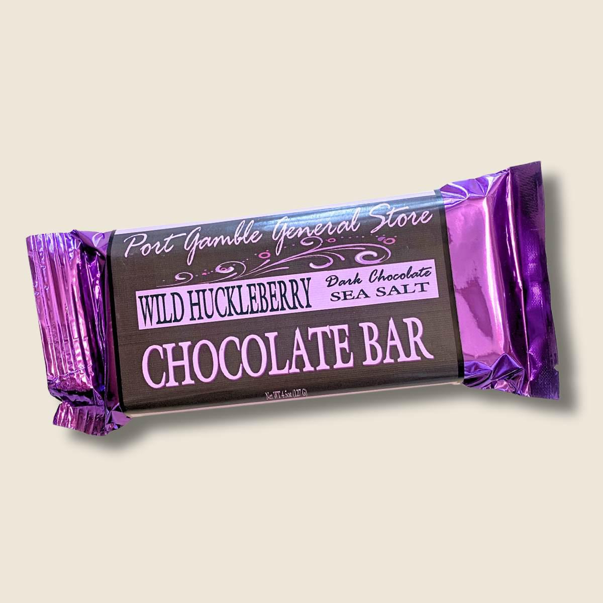 Wild Huckleberry Chocolate Bar (4.5 oz.)