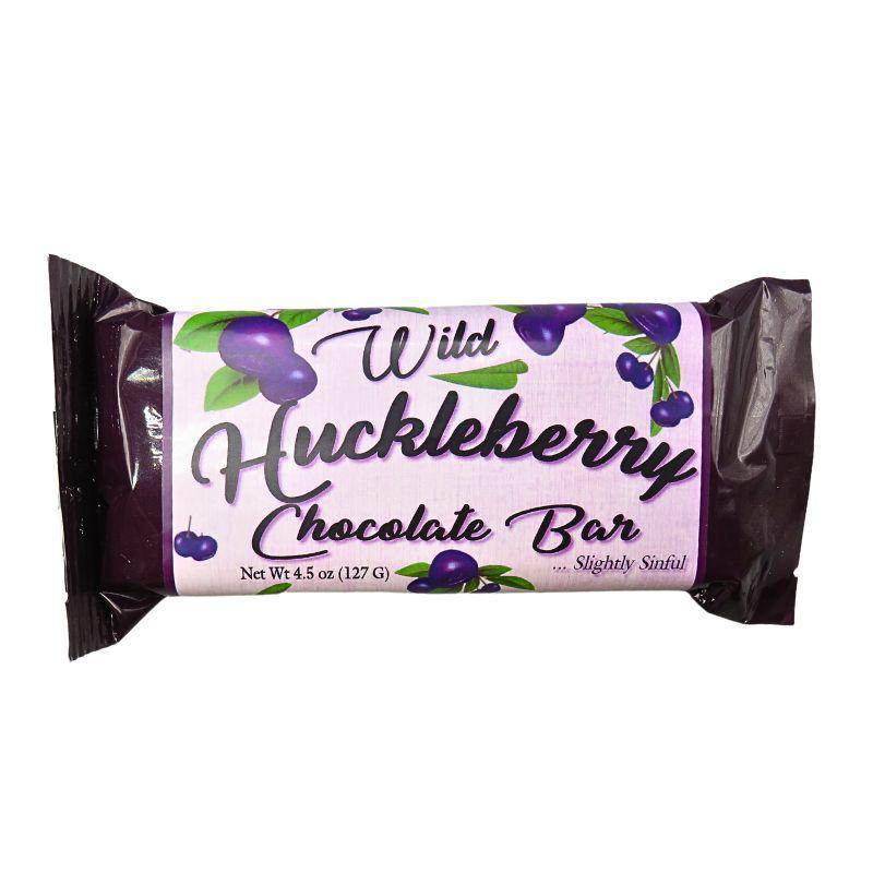 Wild huckleberry  chocolate bar