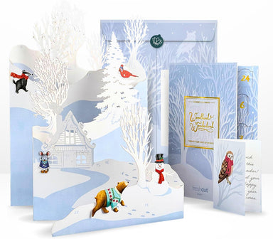 Woodland Wonderland 3D Pop-Up Advent Calendar – Holiday Magic!