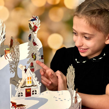 Woodland Wonderland 3D Pop-Up Advent Calendar – Holiday Magic!