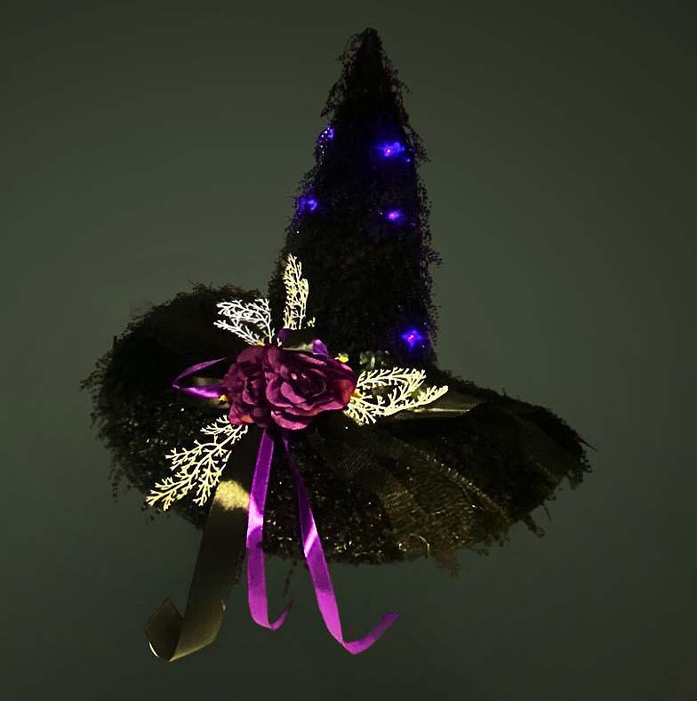 Sparkly Shaggy Witch Hat