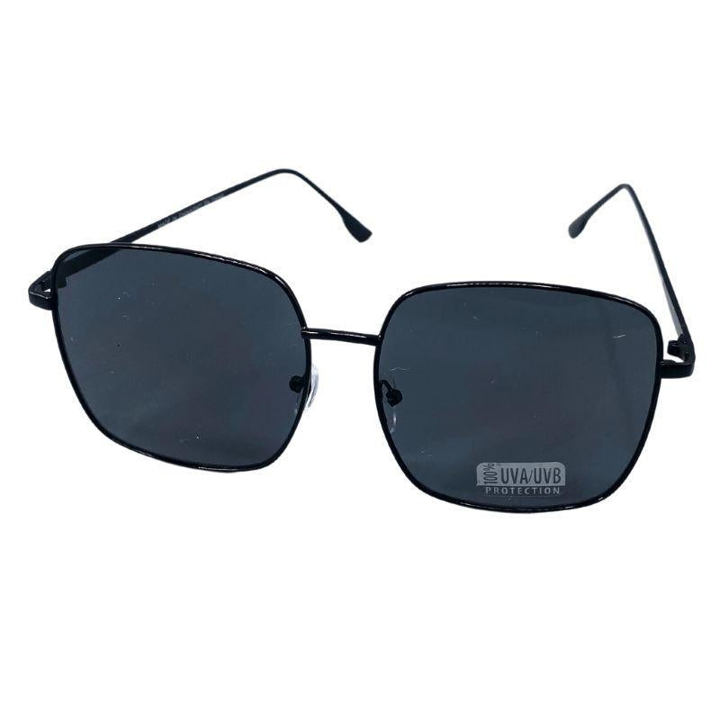 Black Metal Frame Sunglasses – Durable & Fashionable