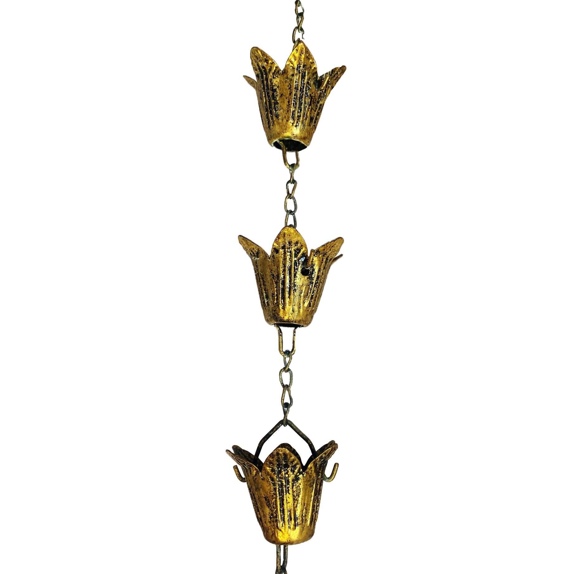 Rain Chain - Gold Lillys - Port Gamble General Store & Cafe