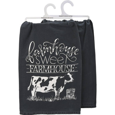 "Farmhouse Sweet Farmhouse" Tea Towel - 112932 - Port Gamble General Store & Cafe