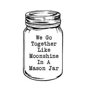 Moonshine in a Mason Jar Dish Towel - A Perfect Pairing — Port